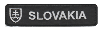 Policajná menovka - SLOVAKIA